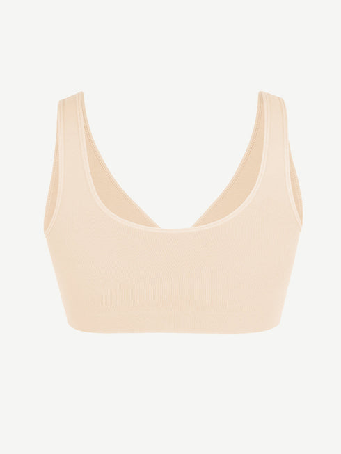 Well-in Vogue Seamless Shaping Bust Support Wider Back Bra